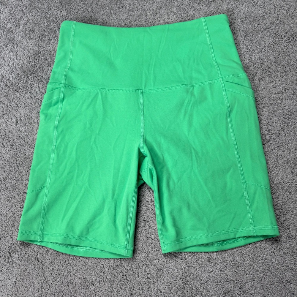 NEW DSG Women's 7" Ultra High Rise Bike Shorts Green